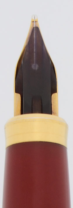 Platinum President Fountain Pen (1990s) - Red w/GT, C/C